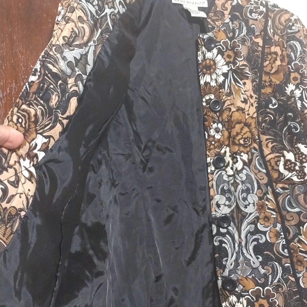 REQUIREMENT LIGHTWEIGHT quited Jacket size M - Picture 2 of 3